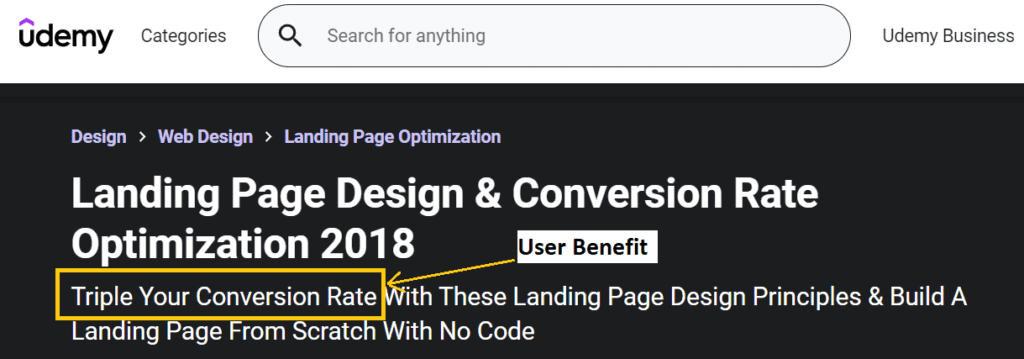 Another best practice is optimizing the above-the-fold content by adding a lead generation form. But the goal here is to make the Sign Up relevant to the page and as easy as possible. This is how Harvard institute is doing the same: