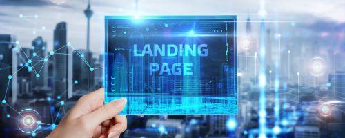 Generating landing pages optimized for target keywords 