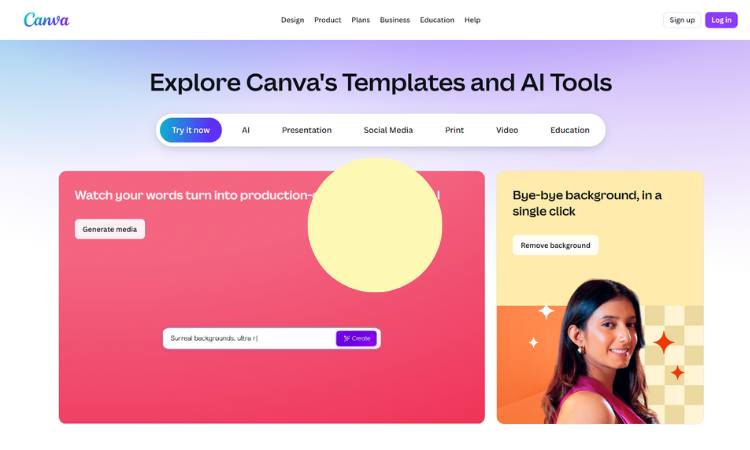 canva ai tool