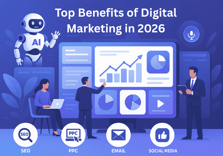 Top Proven Benefits of Digital Marketing in 2026 – Powered by AI & Strategy